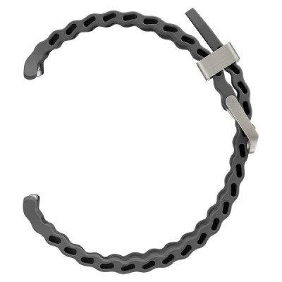 Samsung Galaxy Watch Ultra Marine smart watch hard silicone (TPU) gray bracelet - strap | Priedai.lt