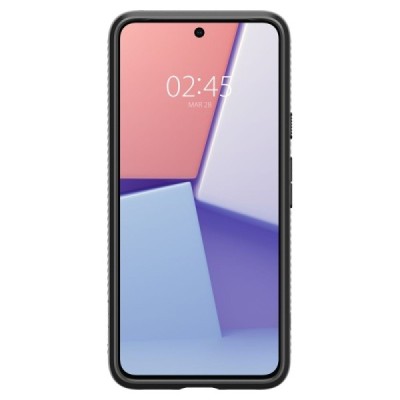 "Spigen" Liquid Air Google Pixel 8 Black Hard Silicone Case Cover - Back | Priedai.lt