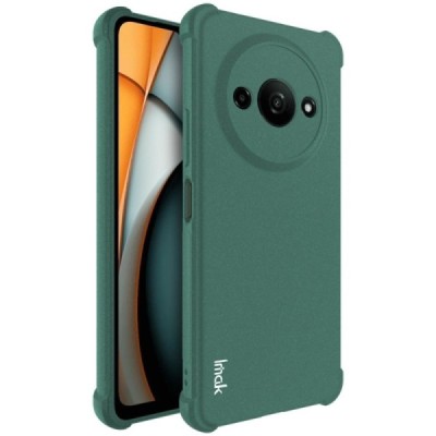Xiaomi Redmi A3 (Poco C61) Imak sustiprintos apsaugos kieto silikono TPU žalias dėklas - nugarėlė | Priedai.lt