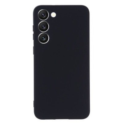 Samsung Galaxy S23 (SM-S911) Shell kieto silikono (TPU) dėklas juodas - nugarėlė | Priedai.lt