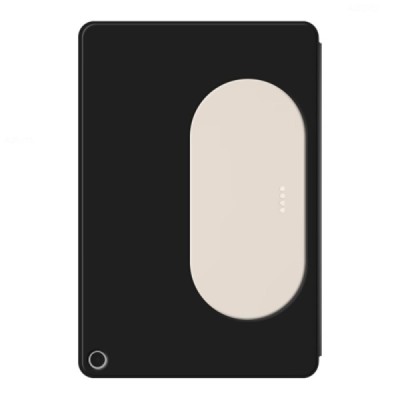 Google Pixel Tablet flip-up black leather case (folding) | Priedai.lt