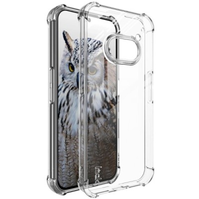 Nothing Phone 2a (2a Plus) Imak reinforced protection hard silicone TPU transparent case - back | Priedai.lt
