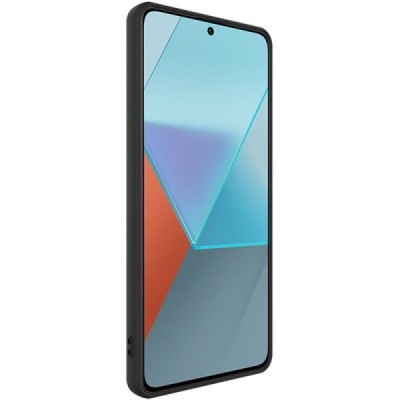 Xiaomi Redmi Note 13 Pro 5G (Poco X6 5G) „Imak“ hard silicone TPU black case - back | Priedai.lt