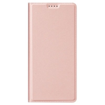 Samsung Galaxy A55 "Dux Ducis" Skin Flip Book Case - Pink | Priedai.lt