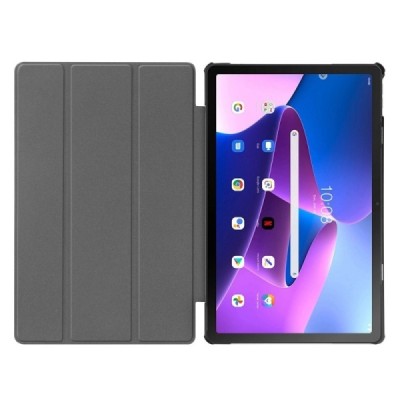 Lenovo Tab M10 Plus 10.6" Gen 3 flip-up golden leather case - book (foldable) | Priedai.lt