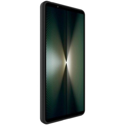 Sony Xperia 1 VI „Imak“ hard silicone TPU black case - back | Priedai.lt