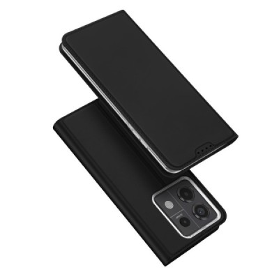 Xiaomi Redmi Note 13 Pro 5G (Poco X6 5G) "Dux Ducis" Skin Flip Book Case - black | Priedai.lt