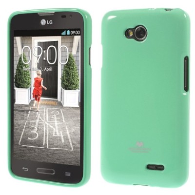 LG L70 (D320) mėtinis Mercury kieto silikono (TPU) dėklas / Priedai.lt
