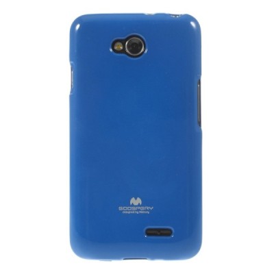 LG L70 (D320) mėlynas Mercury kieto silikono (TPU) dėklas / Priedai.lt