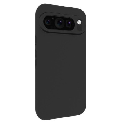 Google Pixel 9 Pro XL hard silicone (TPU) black case - cover | Priedai.lt