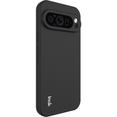 Google Pixel 9 Pro XL „Imak“ hard silicone TPU black case - back | Priedai.lt