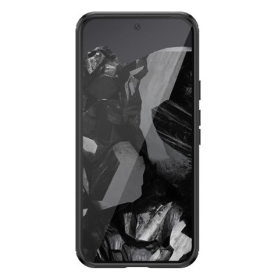 Google Pixel 9 Pro XL "Carbon" hard silicone (TPU) black case - cover | Priedai.lt