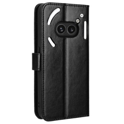 Nothing Phone 2a (2a Plus) Flip Book Case - Black | Priedai.lt