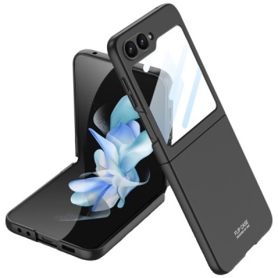 Samsung Galaxy Flip7 FE / Flip6 GKK Creative plastic black case - back | Priedai.lt