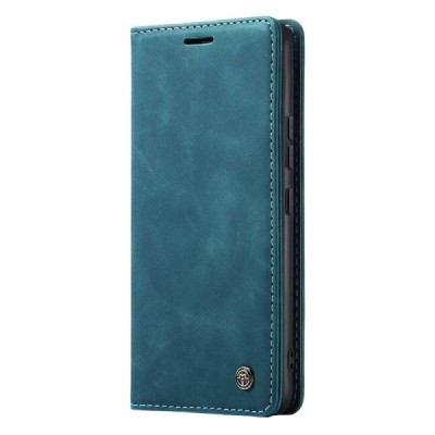 Xiaomi 14 Ultra CaseMe Retro Solid Flip Case Book - Green | Priedai.lt