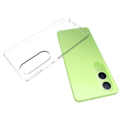 OnePlus Nord CE4 Lite 5G hard silicone (TPU) clear, transparent case - cover | Priedai.lt