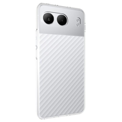 OnePlus Nord 4 hard silicone (TPU) clear, transparent case - cover | Priedai.lt