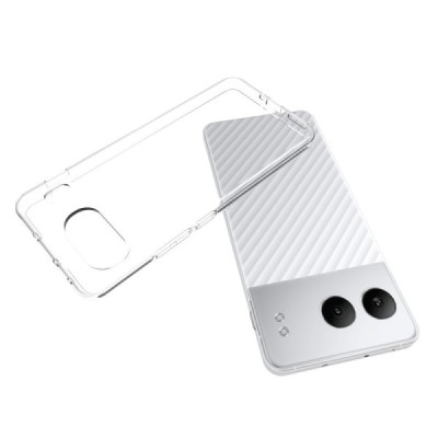 OnePlus Nord 4 hard silicone (TPU) clear, transparent case - cover | Priedai.lt