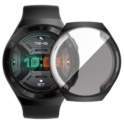 Huawei Watch GT 2e smart watch hard silicone (TPU) case - black | Priedai.lt