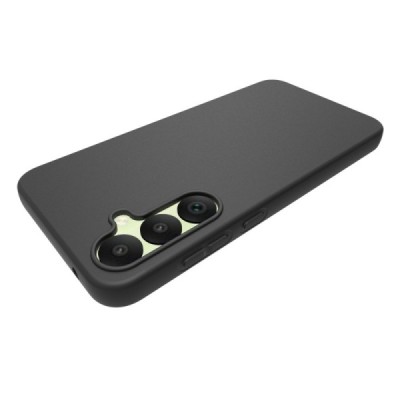 Samsung Galaxy A35 5G (SM-A356E) hard silicone (TPU) black case - cover | Priedai.lt
