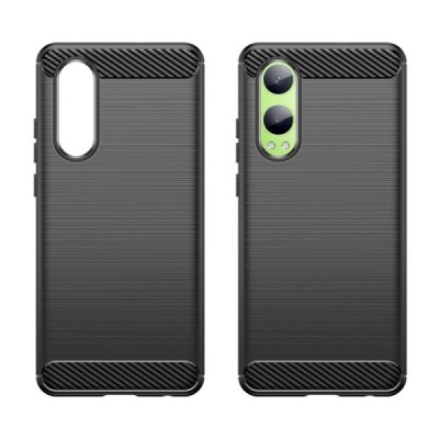 OnePlus Nord CE4 Lite 5G "Carbon" hard silicone (TPU) black case - cover | Priedai.lt