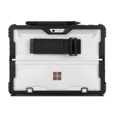Microsoft Surface Pro 11, 10, 9 reinforced protection Transparent kickstand case cover | Priedai.lt