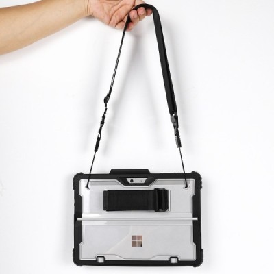 Microsoft Surface Pro 11, 10, 9 reinforced protection Transparent kickstand case cover | Priedai.lt