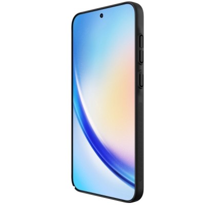 Nillkin Frosted Shield Samsung Galaxy A35 Black Plastic Case Cover - Back | Priedai.lt