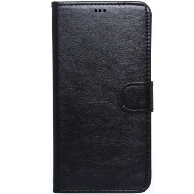Samsung Galaxy Note 4 (N910) atverčiamas juodas odinis Litchi dėklas - piniginė / Priedai.lt