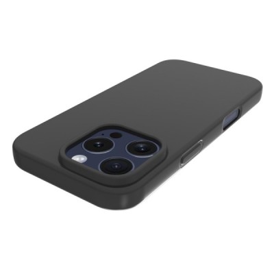 Apple iPhone 16 Pro Max  hard silicone (TPU) black case - cover | Priedai.lt
