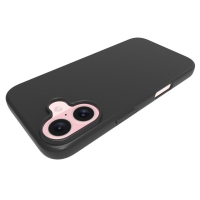 Apple iPhone 16 Plus hard silicone (TPU) black case - cover | Priedai.lt