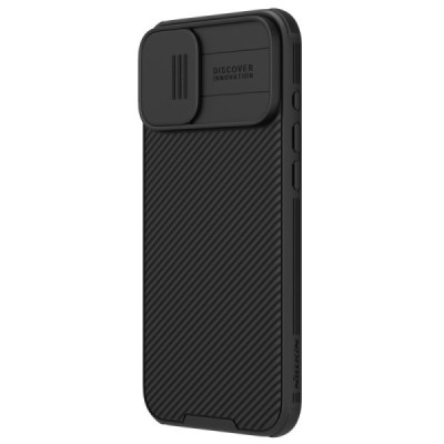Apple iPhone 16 Plus "Nillkin" CamShield Pro Magnetic Black case, cover | Priedai.lt
