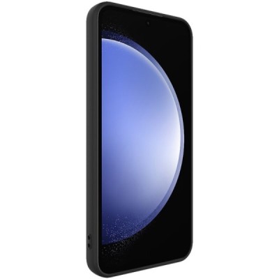 Samsung Galaxy S24 FE "Imak" hard silicone TPU black case - back | Priedai.lt