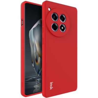OnePlus 12R / Ace 3 "Imak" hard silicone TPU Red case - back | Priedai.lt