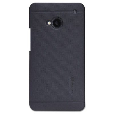 „Nillkin“ Frosted Shield HTC One M7 juodas dėklas (Dėkliukas) / Priedai.lt