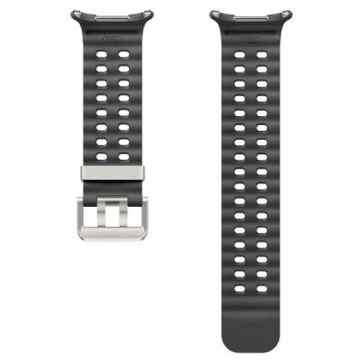 Samsung Galaxy Watch Ultra Marine smart watch hard silicone (TPU) gray bracelet - strap | Priedai.lt