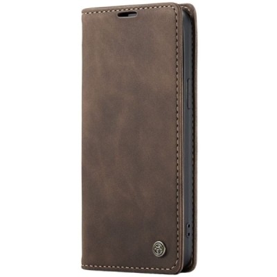 Apple iPhone 16 Plus CaseMe Retro Solid Flip Case Book - Brown | Priedai.lt