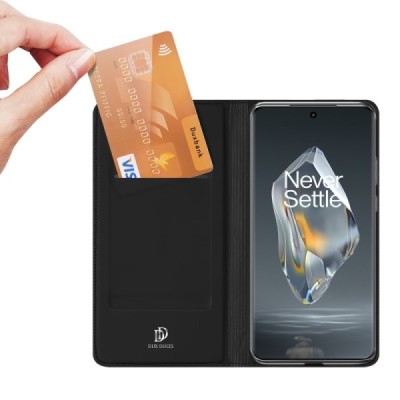 Xiaomi Redmi 13C (Poco C65) "Dux Ducis" Skin Flip Book Case Cover - black | Priedai.lt