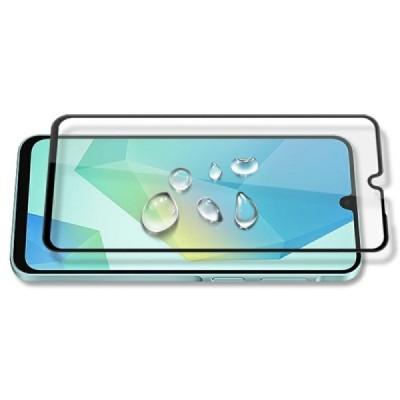 Samsung Galaxy A16 "Mocolo" 2.5D 9H Tempered reinforced protection black full coverage protective screen glass 0.26 mm | Priedai