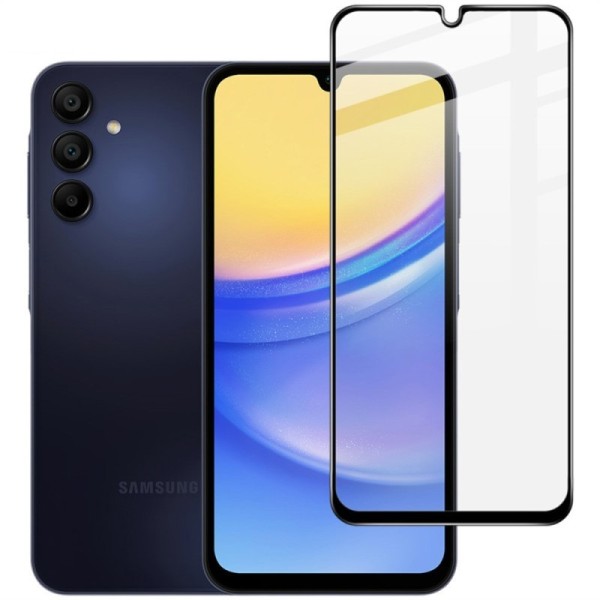 "Imak" Tempered Glass full coverage protective screen glass 0.2 mm - black (Galaxy A16)