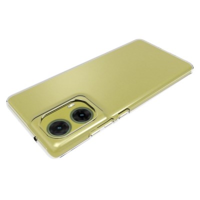 Motorola Moto G85 5G (S50 Neo 5G) hard silicone (TPU) clear, transparent case - cover | Priedai.lt
