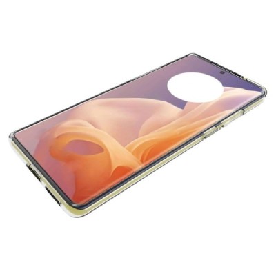 Motorola Moto G85 5G (S50 Neo 5G) hard silicone (TPU) clear, transparent case - cover | Priedai.lt