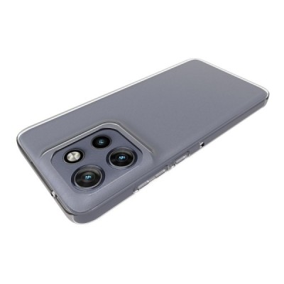 Hard silicone (TPU) case - transparent (Motorola Edge 60 Neo / Edge 50 Neo / Moto S50 / ThinkPhone 25)