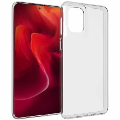 Motorola Moto G55 5G hard silicone (TPU) clear, transparent case - cover | Priedai.lt