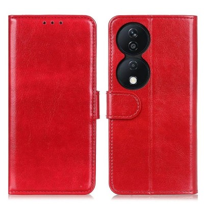 Honor X7b / 90 Smart / Play 50 Plus Binfen Flip Book Case - Red | Priedai.lt