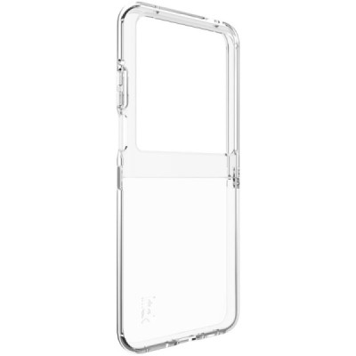 Motorola Razr 50 5G (Razr 2024) "Imak" reinforced protection hard silicone TPU clear, transparent case - back | Priedai.lt