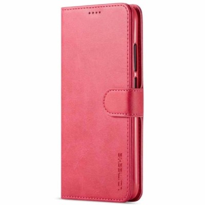 Xiaomi Redmi Note 7 LC IMEEKE Flip Book Case - Pink | Priedai.lt
