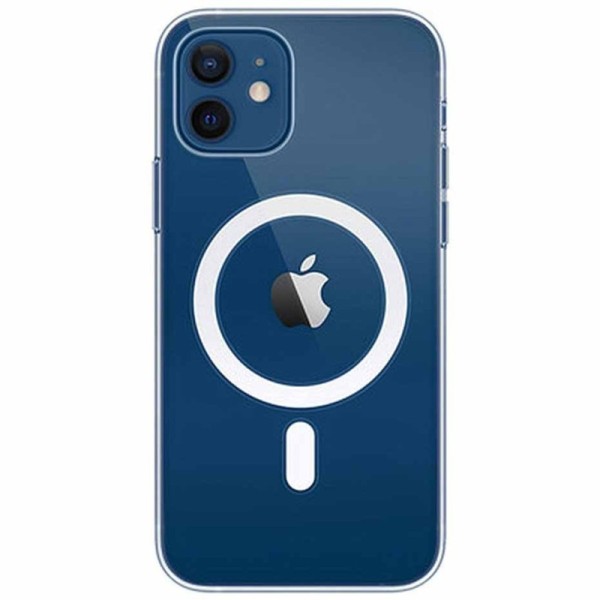 "Tubi" MagSafe Hard Silicone (TPU) Case - Clear (iPhone 13 mini)