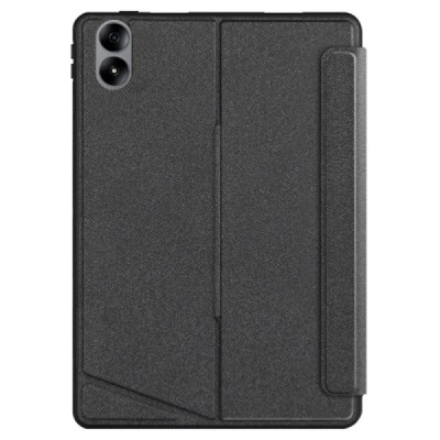 Xiaomi Redmi Pad Pro flip black leather case with bluetooth wireless keyboard | Priedai.lt