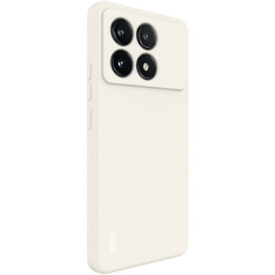 Xiaomi Poco X6 Pro 5G (K70E) „Imak“ hard silicone TPU sand color case - back | Priedai.lt